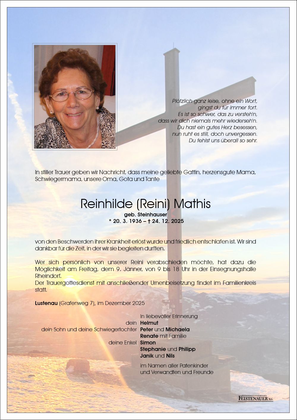 Reinhilde (Reini) Mathis